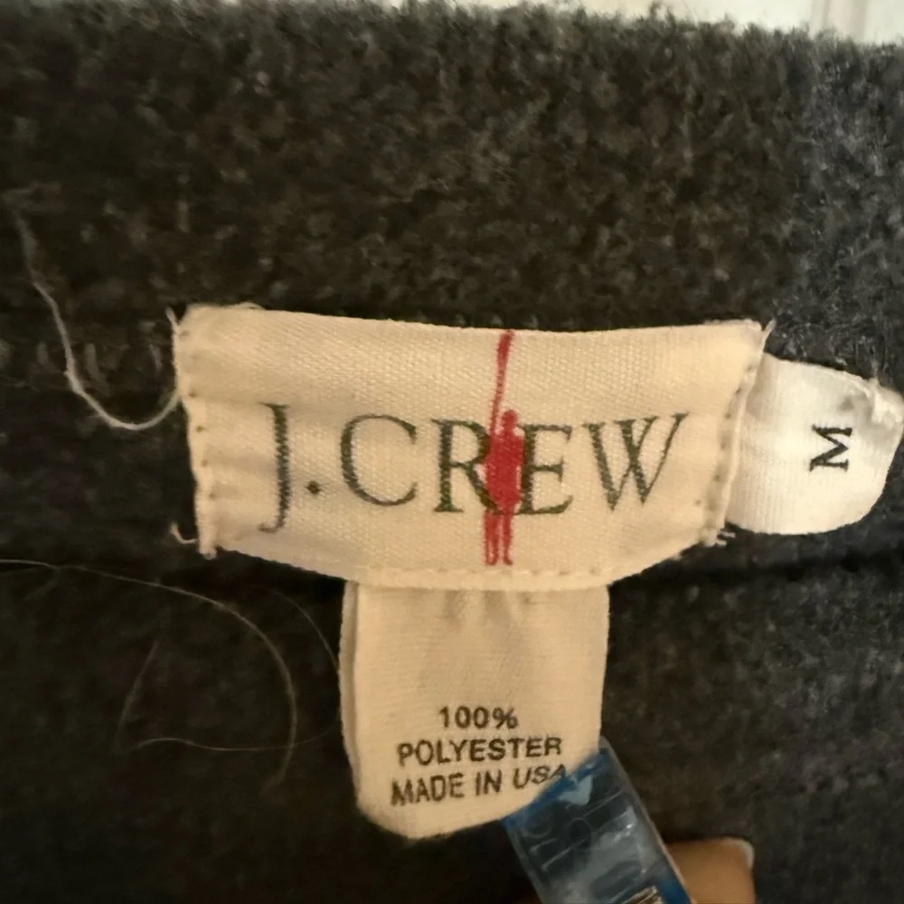 J. Crew Charcoal Knit Top